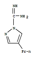 4-丙基-(9ci)1H-吡唑-1-羧酰胺结构式_756422-62-5结构式