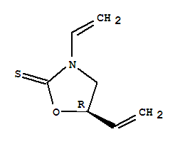 (5r)-(9ci)-3,5-二乙烯-2-噁唑啉硫酮结构式_756486-86-9结构式