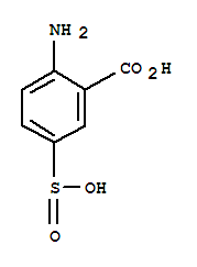 (9ci)-2-氨基-5-sulfino-苯甲酸结构式_756796-65-3结构式