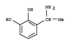 (9ci)-3-(1-氨基乙基)-1,2-苯二醇结构式_756901-00-5结构式