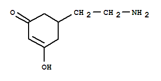 (9ci)-5-(2-氨基乙基)-3-羟基-2-环己烯-1-酮结构式_757145-67-8结构式