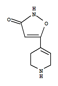(9ci)-5-(1,2,3,6-四氢-4-吡啶)-3(2H)-异噁唑酮结构式_757163-76-1结构式