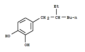 (9ci)-4-(2-乙基己基)-1,2-苯二醇结构式_757196-37-5结构式