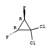 反式-(9ci)-1,1-二氯-2,3-二氟-环丙烷结构式_75747-53-4结构式