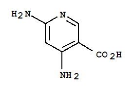 4,6-二氨基烟酸结构式_75776-48-6结构式