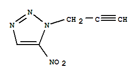 (9ci)-5-硝基-1-(2-丙炔)-1H-1,2,3-噻唑结构式_757995-72-5结构式