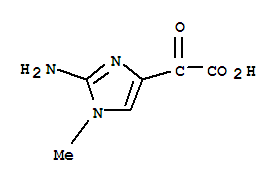 (9ci)-2-氨基-1-甲基-alpha-氧代-1H-咪唑-4-乙酸结构式_758642-20-5结构式