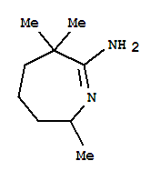 (9ci)-3,4,5,6-四氢-2,6,6-三甲基-2H-氮杂革-7-胺结构式_758665-31-5结构式