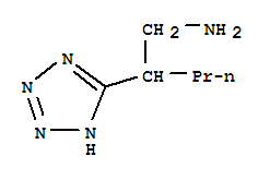 (9ci)-beta-丙基-1H-四唑-5-乙胺结构式_758696-66-1结构式