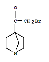 (9ci)-1-(1-氮杂双环[2.2.1]庚-4-基)-2-溴-乙酮结构式_759424-79-8结构式