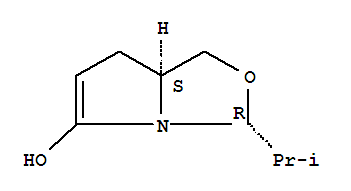 (3r,7as)-rel-7,7a-二氢-3-(1-甲基乙基)-1H,3h-吡咯并[1,2-c]噁唑-5-醇结构式_759456-98-9结构式
