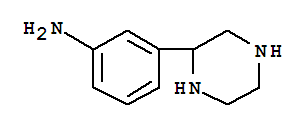 (9ci)-3-(2-哌嗪)-苯胺结构式_760920-26-1结构式