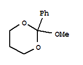 (9ci)-2-甲氧基-2-苯基-1,3-二噁烷结构式_76109-82-5结构式
