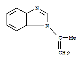 (9ci)-1-(1-甲基乙烯)-1H-苯并咪唑结构式_76113-62-7结构式