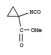 (9ci)-1-异氰酰基-环丙烷羧酸甲酯结构式_76126-48-2结构式