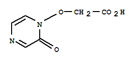 (9ci)-[(2-氧代-1(2H)-吡嗪)氧基]-乙酸结构式_761347-92-6结构式