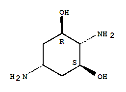 1,3-Cyclohexanediol, 2,5-diamino-, (1alpha,2beta,3alpha,5beta)-(9ci) Structure