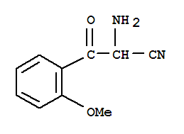 (9ci)-alpha-氨基-2-甲氧基-beta-氧代-苯丙腈结构式_763031-62-5结构式