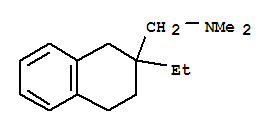 (9ci)-2-乙基-1,2,3,4-四氢-N,N-二甲基-2-萘甲胺结构式_763049-96-3结构式