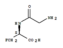 (9ci)-3-氟-n-甘氨酰基-D-丙氨酸结构式_76312-86-2结构式