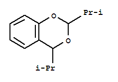 (9ci)-2,4-双(1-甲基乙基)-4H-1,3-苯并二噁英结构式_76369-12-5结构式