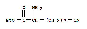 (9ci)-5-氰基正缬氨酸乙酯结构式_763883-57-4结构式