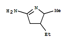 (9ci)-3-乙基-3,4-二氢-2-甲基-2H-吡咯-5-胺结构式_763905-44-8结构式