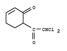 (9ci)-6-(二氯乙酰基)-2-环己烯-1-酮结构式_76430-42-7结构式