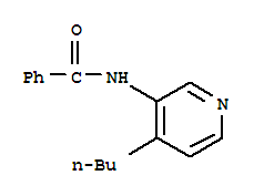 (9ci)-n-(4-丁基-3-吡啶)-苯甲酰胺结构式_764654-37-7结构式
