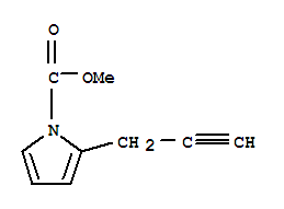 1H-pyrrole-1-carboxylicacid,2-(2-propynyl)-,methylester(9ci) Structure,764655-36-9Structure