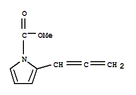 1H-pyrrole-1-carboxylicacid,2-(1,2-propadienyl)-,methylester(9ci) Structure,764655-38-1Structure