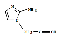 (9ci)-1-(2-丙炔)-1H-咪唑-2-胺结构式_765246-46-6结构式