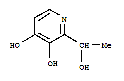 3,4-Pyridinediol, 2-(1-hydroxyethyl)-(9ci)Structure,765261-57-2Structure 3,4-Pyridinediol, 2-(1-hydroxyethyl)-(9ci) Structure,765261-57-2Structure