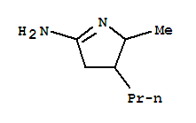 (9ci)-3,4-二氢-2-甲基-3-丙基-2H-吡咯-5-胺结构式_765304-77-6结构式