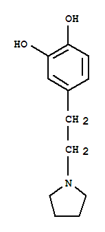 (9ci)-4-[2-(1-吡咯烷)乙基]-1,2-苯二醇结构式_765841-73-4结构式