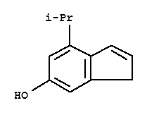 (9ci)-4-(1-甲基乙基)-1H-茚-6-醇结构式_765913-96-0结构式