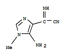 (9ci)-5-氨基-alpha-亚氨基-1-甲基-1H-咪唑-4-乙腈结构式_765943-20-2结构式 (9ci)-5-氨基-alpha-亚氨基-1-甲基-1H-咪唑-4-乙腈结构式_765943-20-2结构式