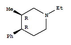 顺式-(9ci)-1-乙基-3-甲基-4-苯基哌啶结构式_766447-27-2结构式
