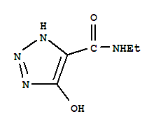 (9ci)-n-乙基-5-羟基-1H-1,2,3-噻唑-4-羧酰胺结构式_766478-75-5结构式