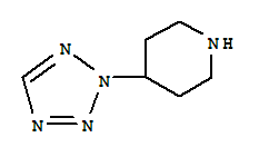 4-(2H-四唑-2-基)哌啶结构式_766513-32-0结构式