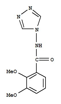 (9ci)-2,3-二甲氧基-n-4H-1,2,4-噻唑-4-基-苯甲酰胺结构式_766526-40-3结构式