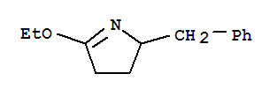 (9ci)-5-乙氧基-3,4-二氢-2-(苯基甲基)-2H-吡咯结构式_76696-86-1结构式