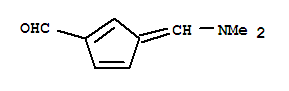 (7ci,9ci)-3-[(二甲基氨基)亚甲基]-1,4-环戊二烯-1-羧醛结构式_76794-25-7结构式