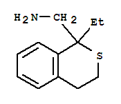 (9ci)-1-乙基-3,4-二氢-1H-2-苯并硫代吡喃-1-甲胺结构式_769064-87-1结构式