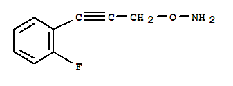 (9ci)-o-[3-(2-氟苯基)-2-丙炔]-羟胺结构式_769093-46-1结构式