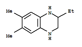 (9ci)-2-乙基-1,2,3,4-四氢-6,7-二甲基-喹噁啉结构式_769132-60-7结构式