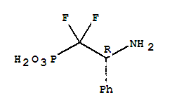(R-2-氨基-1,1-二氟2-苯基)乙基磷酸结构式_769195-98-4结构式