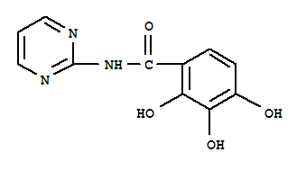 (9ci)-2,3,4-三羟基-n-2-嘧啶-苯甲酰胺结构式_769900-06-3结构式