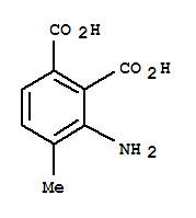 (9ci)-3-氨基-4-甲基-1,2-苯二羧酸结构式_769908-43-2结构式