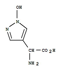 (9ci)-alpha-氨基-1-羟基-1H-吡唑-4-乙酸结构式_769914-67-2结构式